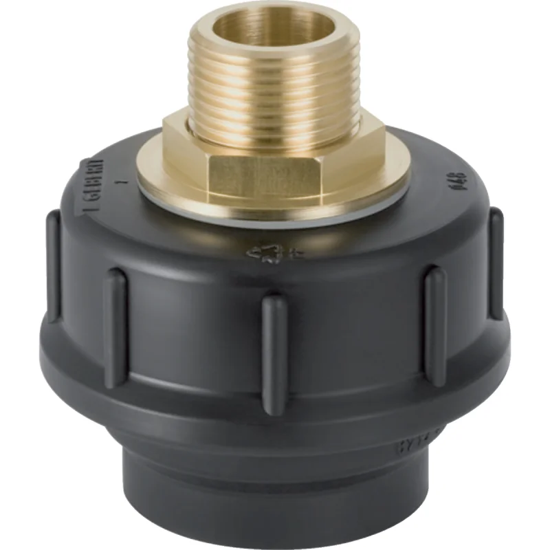 Adaptor drept Geberit cu filet exterior şi îmbinare filetată: d=50mm, G=1/2″
