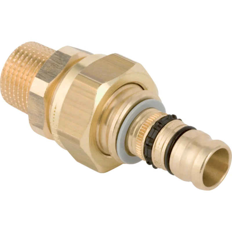Adaptor cu filet Geberit Mepla, cu filet exterior: Material=Fontă roşie/bronz de siliciu fără plumb, d=26mm, R=3/4″, G=1″